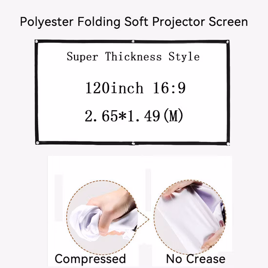 Outdoor Large Custom Price Air Sealed Rear Cinema Foldable Portable Inflatable TV Projector Projection Movie Screen